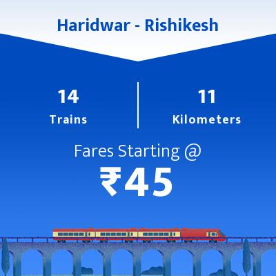 Haridwar To Rishikesh Trains